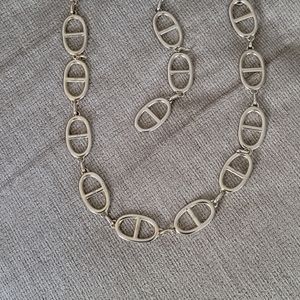 Michael kors gold chain belt